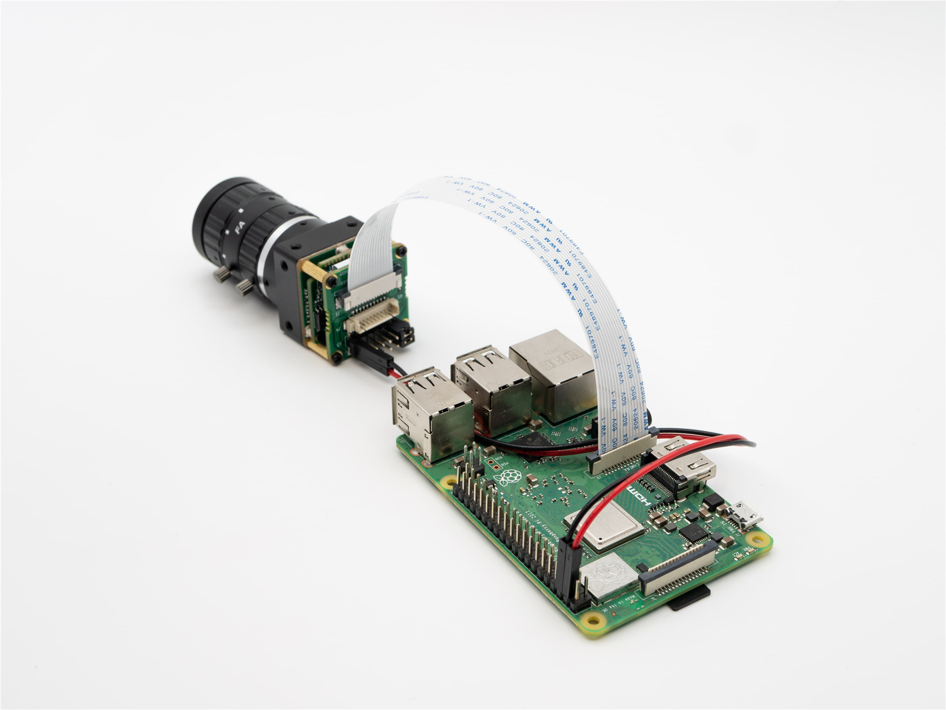 2.4MP Global Shutter Machine V - Raspberry Pi Hq Camera Microscope Lens 评论和价格